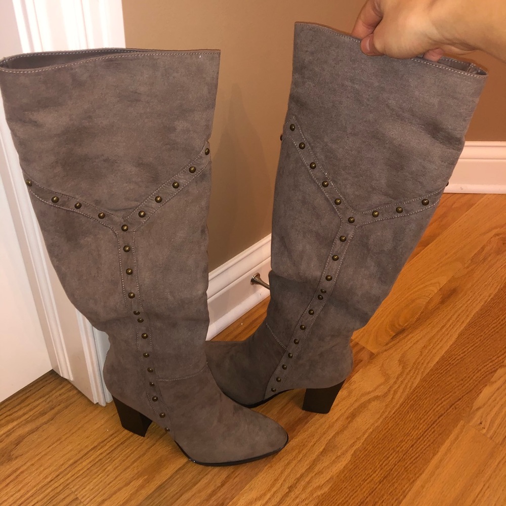 Bamboo Size 10 heeled boots BRAND NEW - Picture 4 of 6